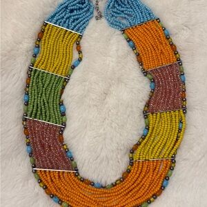 Multicolor Beaded Necklace